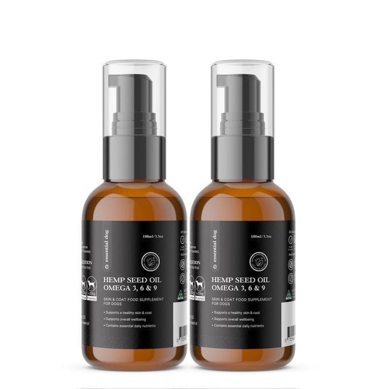 Buy Essential Dog Raw Hemp Seed Oil for Dogs